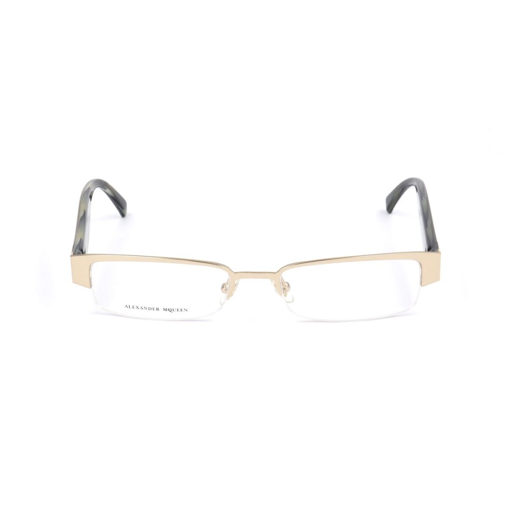 Ramă de Ochelari Unisex Alexander McQueen AMQ4159R2E Auriu* Ø 51 mm