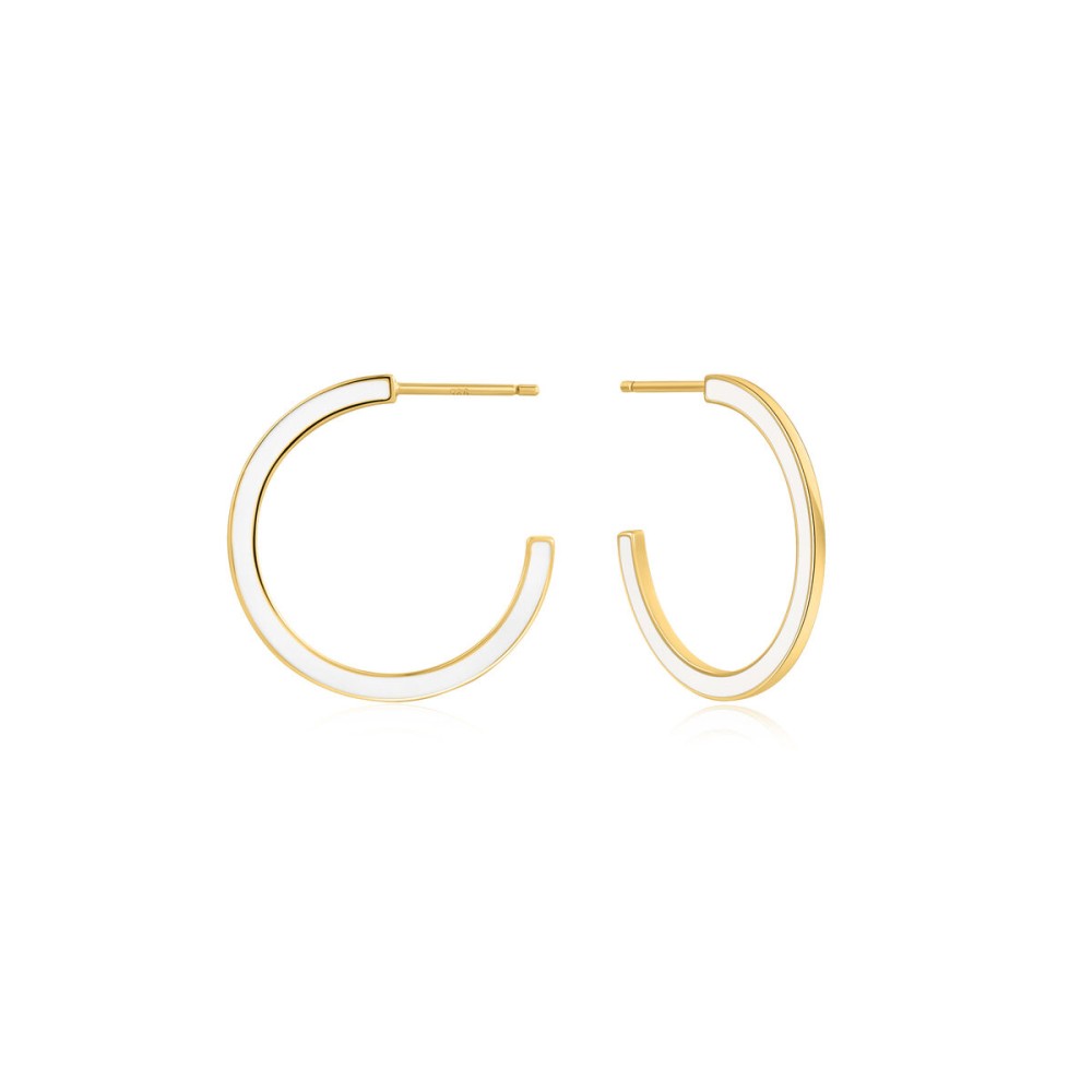 Cercei Damă Ania Haie E028-06G-W Argint Sterling 2,5 cm