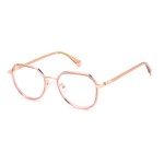 Ramă de Ochelari Unisex Polaroid PLDD455GDDB Auriu* Ø 53 mm