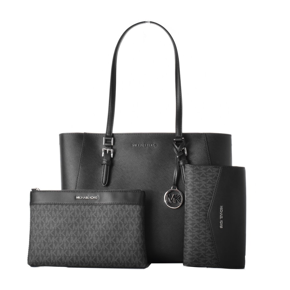 Geantă Damă Michael Kors CHARLOTTE Negru 34 x 27 x 11 cm