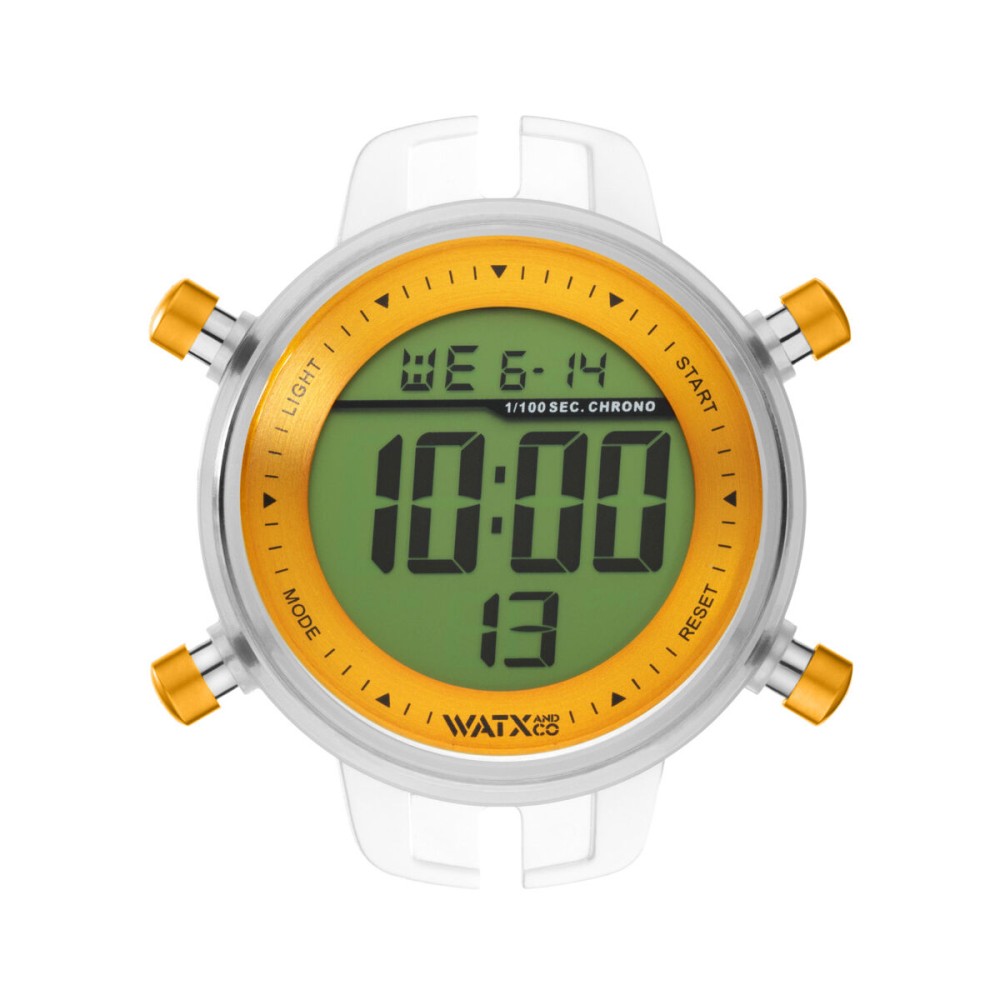 Ceas Unisex Watx & Colors RWA1093 Portocaliu (Ø 43 mm)