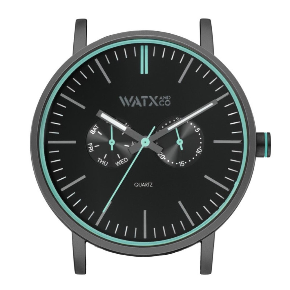 Ceas Unisex Watx & Colors  WXCA2718 Negru (Ø 44 mm)