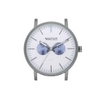 Ceas Unisex Watx & Colors WXCA2733 Gri Argintiu (Ø 44 mm)
