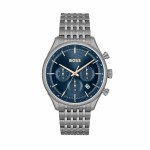 Ceas Unisex Hugo Boss 1514083 Bleumarin Gri închis (Ø 45 mm)