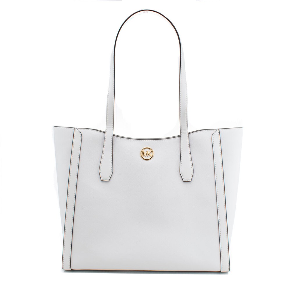 Geanta de umar Michael Kors Leida Alb 34 x 29 x 12 cm