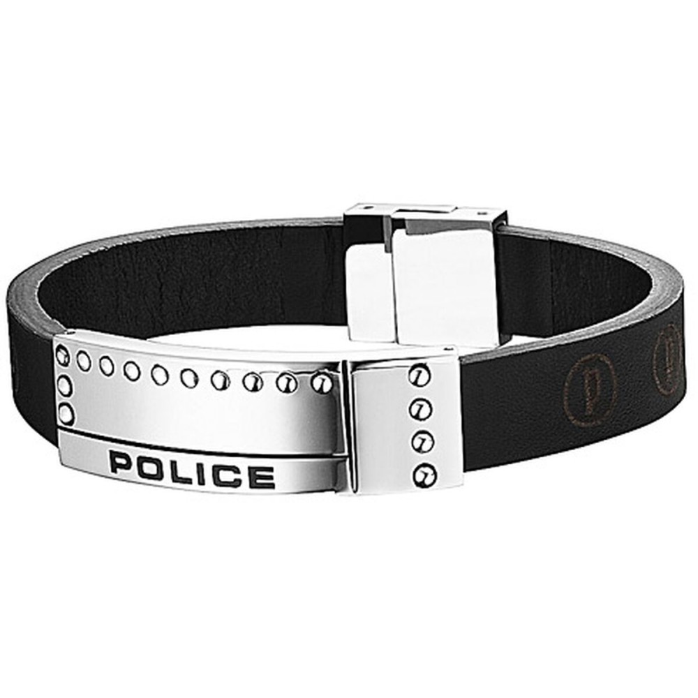 Brățară Bărbați Police PJ24643BLB01L Piele 18 cm