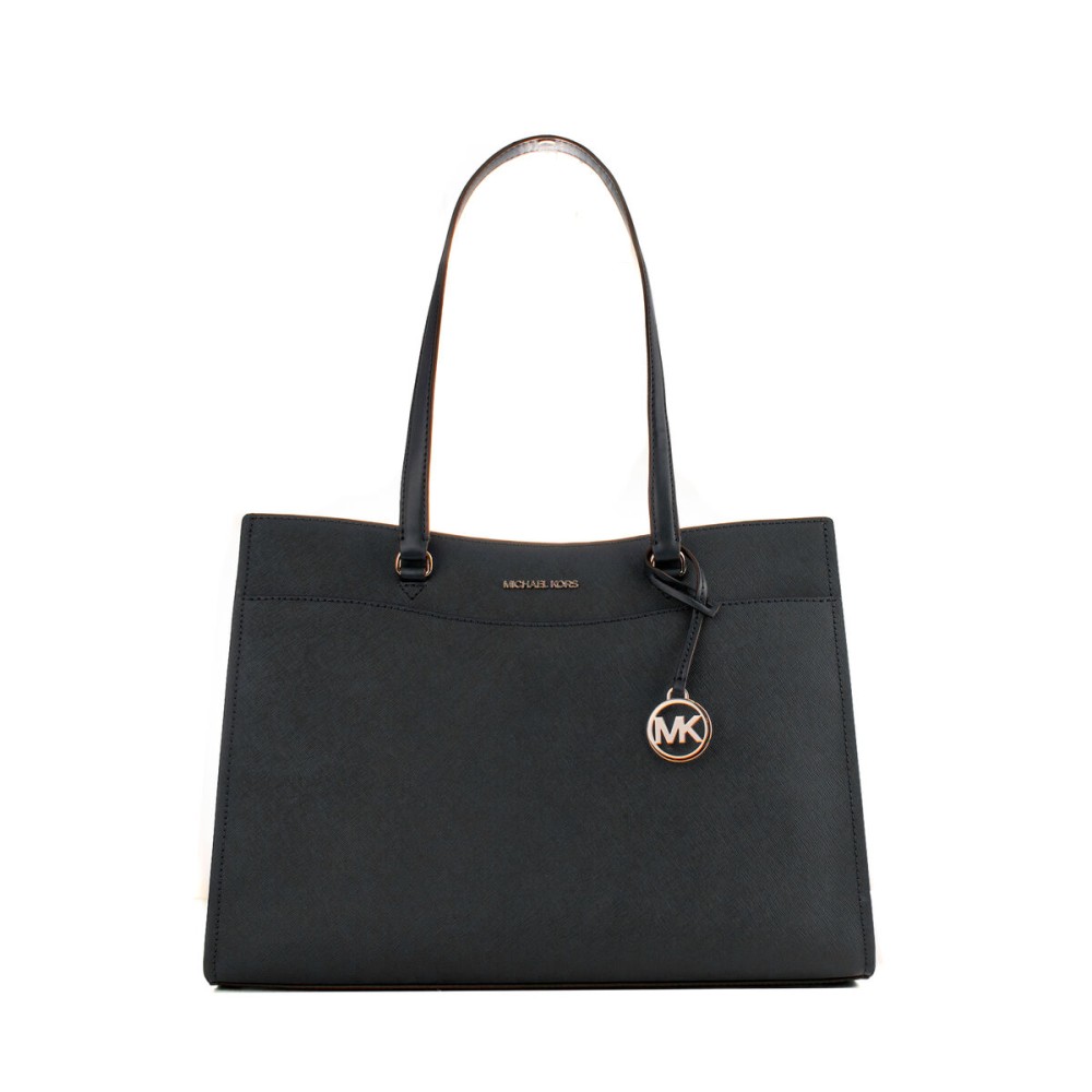 Geanta de umar Michael Kors 35F4STVT9B-BLACK Negru 37 x 28 x 12 cm