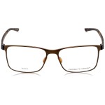 Ramă de Ochelari Bărbați Porsche Design P8346-55E Maro Ø 55 mm