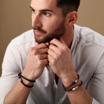 Brățară Bărbați Maserati Piele