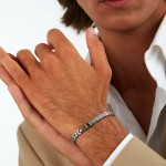 Brățară Bărbați Maserati JM423ATY19 Oțel inoxidabil 21,5 cm