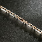 Brățară Bărbați Maserati Oțel inoxidabil 21,5 cm Argintiu