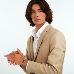 Brățară Bărbați Maserati Oțel inoxidabil 21,5 cm Argintiu