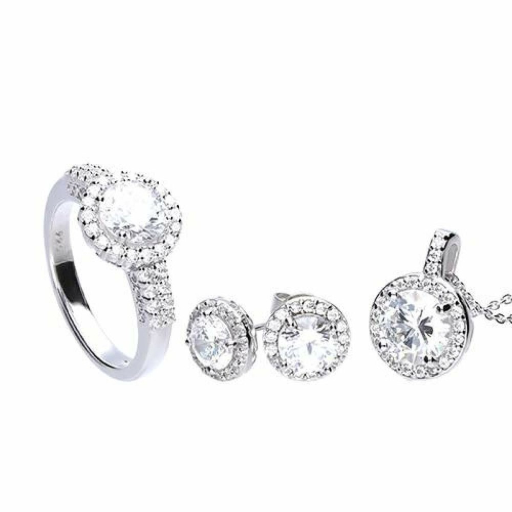 Set Colier și Cercei Diamonfire 1312691903175 Inel