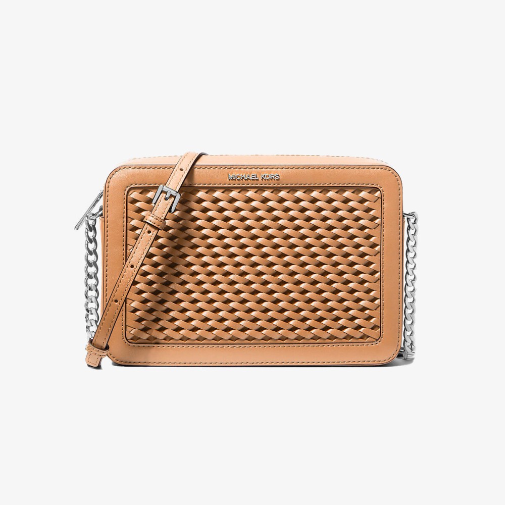 Geantă Bandulieră Michael Kors 35T5STTC3Y-PEANUT Maro 24 x 16 x 5 cm