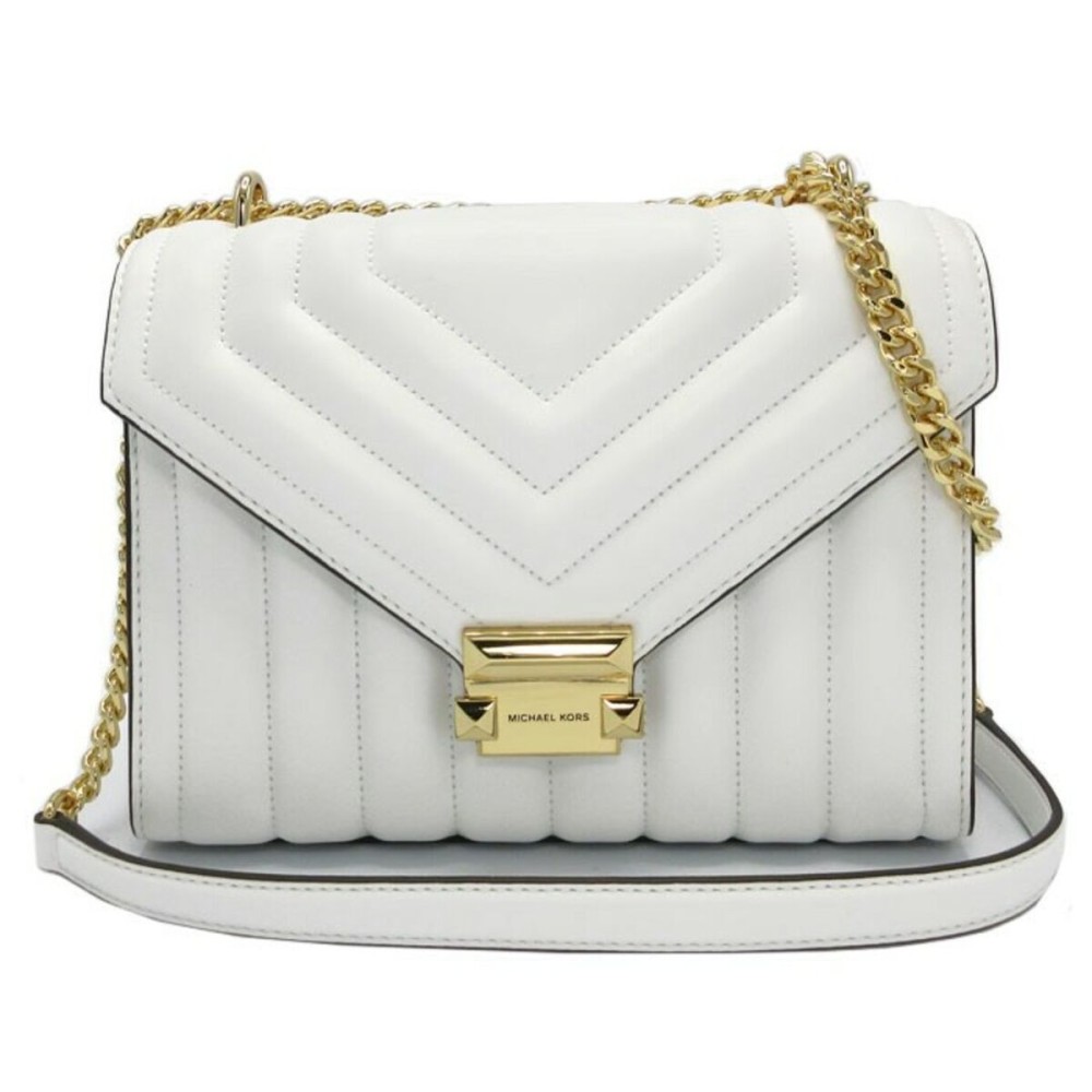 Geantă Bandulieră Michael Kors Whitney Alb 24 x 19 x 9 cm