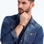 Brățară Bărbați Sector SZV110 Piele 21 cm