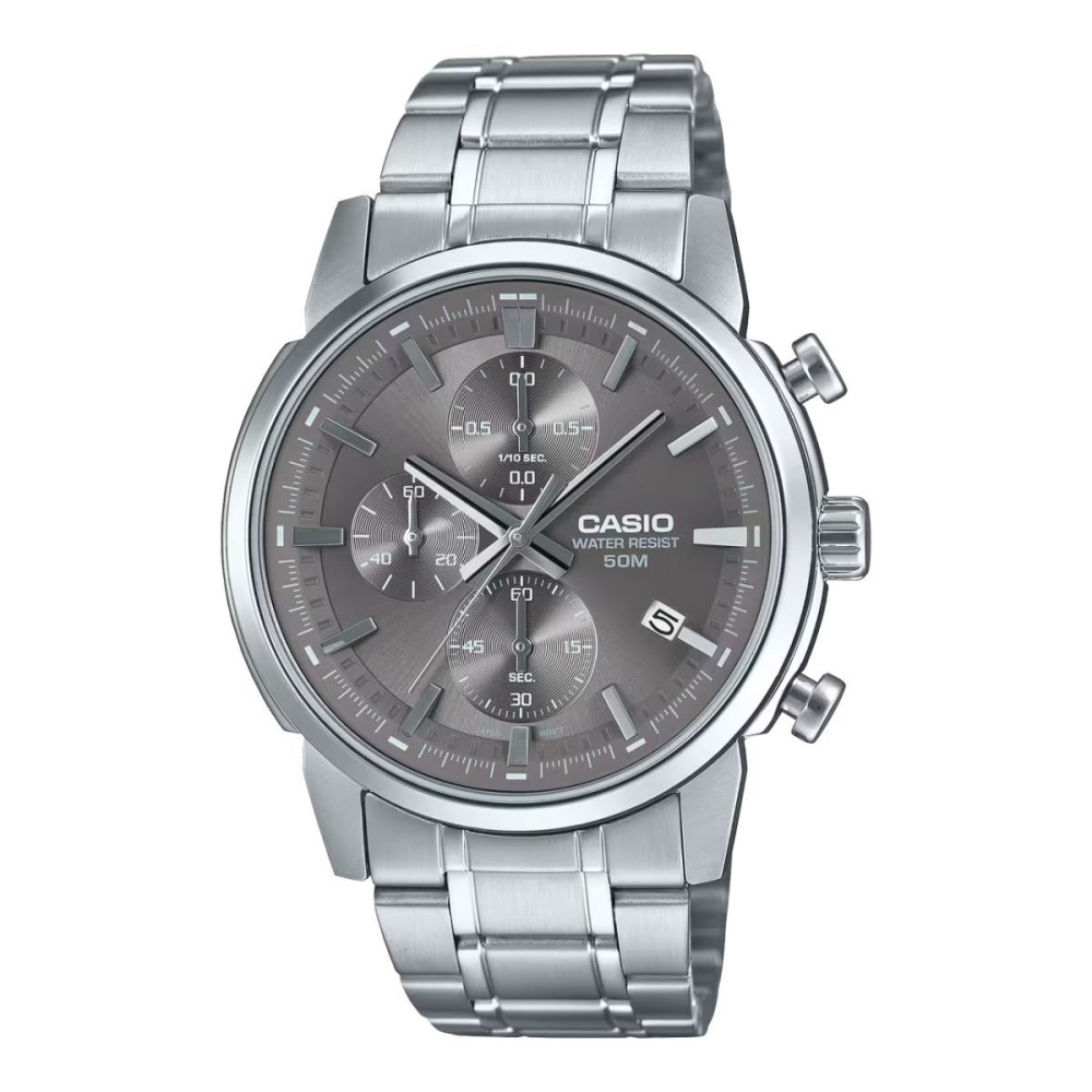 Ceas Bărbați Casio MTP-E510D-8AVDF Argintiu (Ø 42 mm)