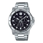Ceas Bărbați Casio MTP-VD300D-1E Argintiu (Ø 45 mm)