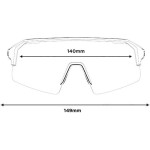 Ochelari de Soare Unisex Bollé BS005001 Ø 140 mm