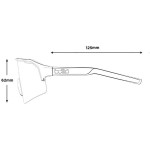 Ochelari de Soare Unisex Bollé BS005001 Ø 140 mm