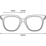 Ochelari de Soare Damă Bollé BS028003 Ø 53 mm