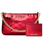 Geantă de mână Michael Kors 35F5GGZD6O-CHERRY