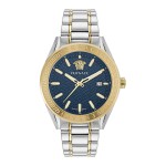 Ceas Bărbați Versace VE6A00523 Argintiu (Ø 42 mm)