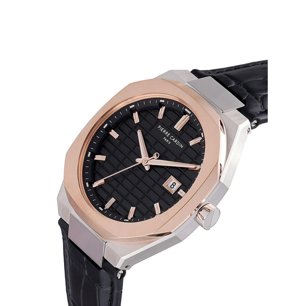 Ceas Bărbați Pierre Cardin CF.1000.LB.1 Argintiu (Ø 42 mm)
