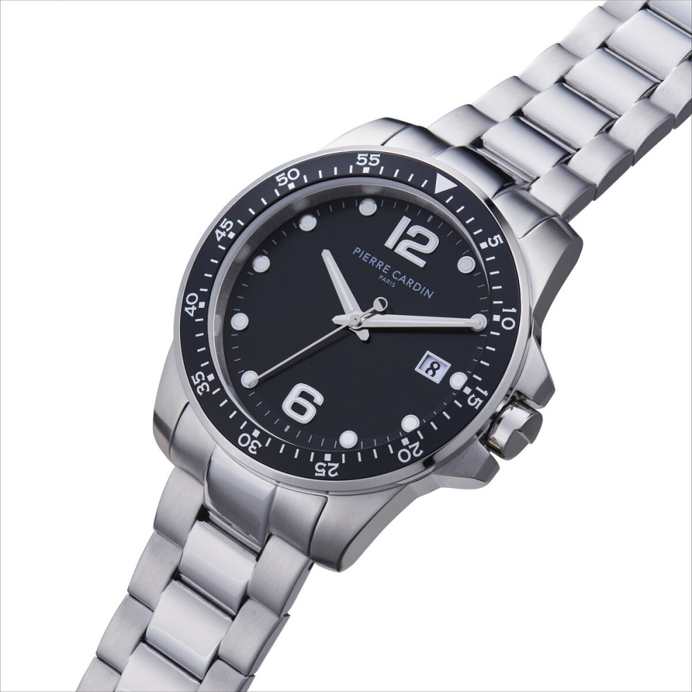 Ceas Bărbați Pierre Cardin CNI.0026 Argintiu (Ø 40 mm)