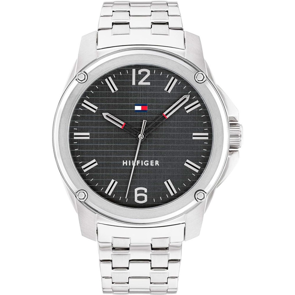 Ceas Bărbați Tommy Hilfiger 1710486 Argintiu (Ø 44 mm)