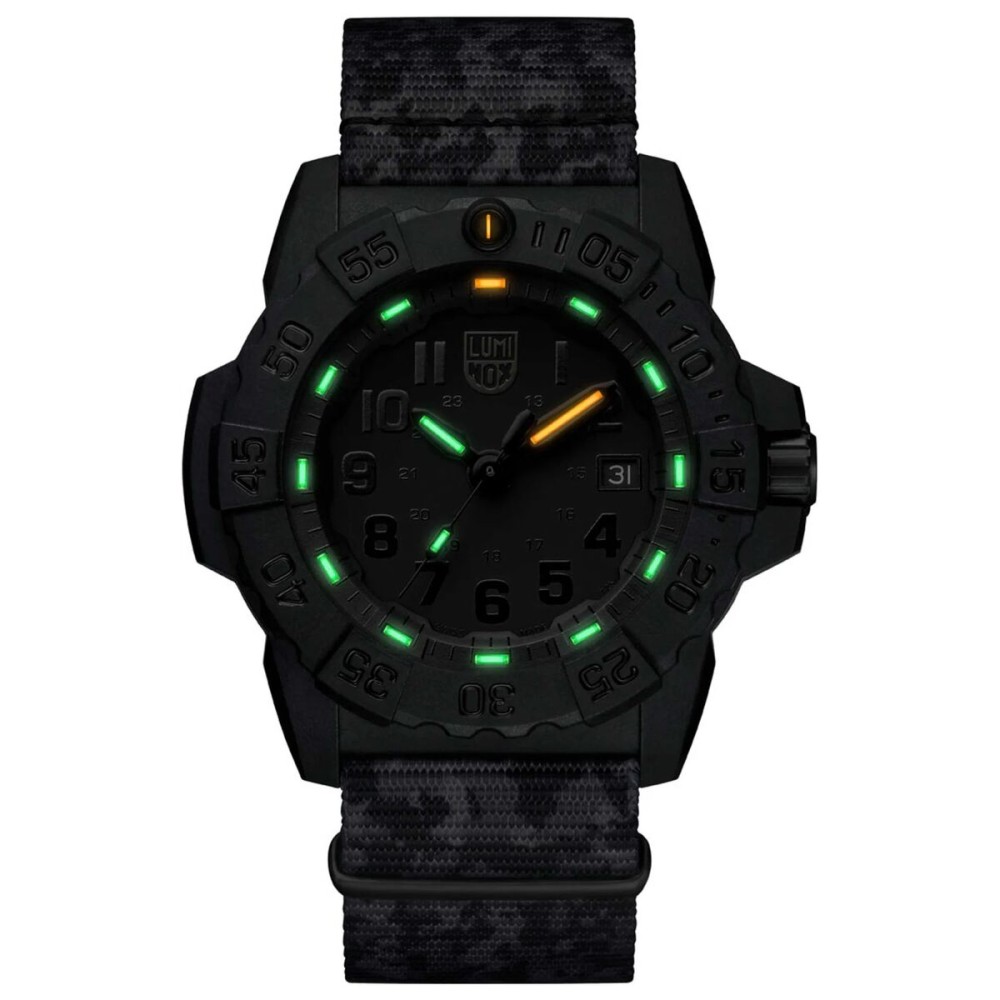 Ceas Bărbați Luminox XS.CE01.BO Argintiu (Ø 45 mm)