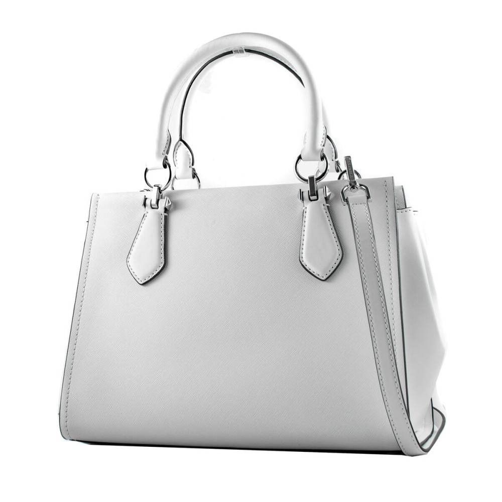 Geantă de mână Michael Kors 30S2S6AS2L-OPTIC-WHITE