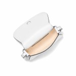 Geantă de mână Michael Kors 32S5SL0C1L-OPTIC-WHITE