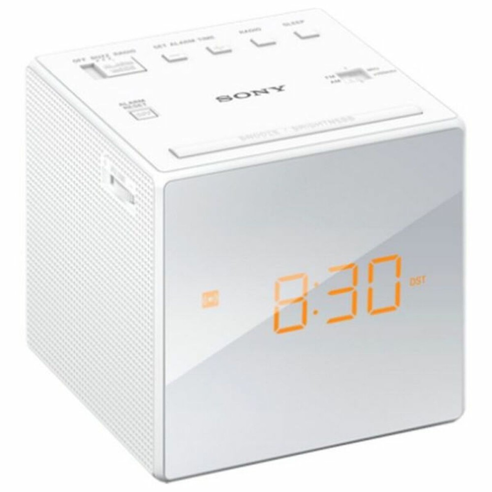 Radio Deșteptător Sony ICFC1W LED Alb