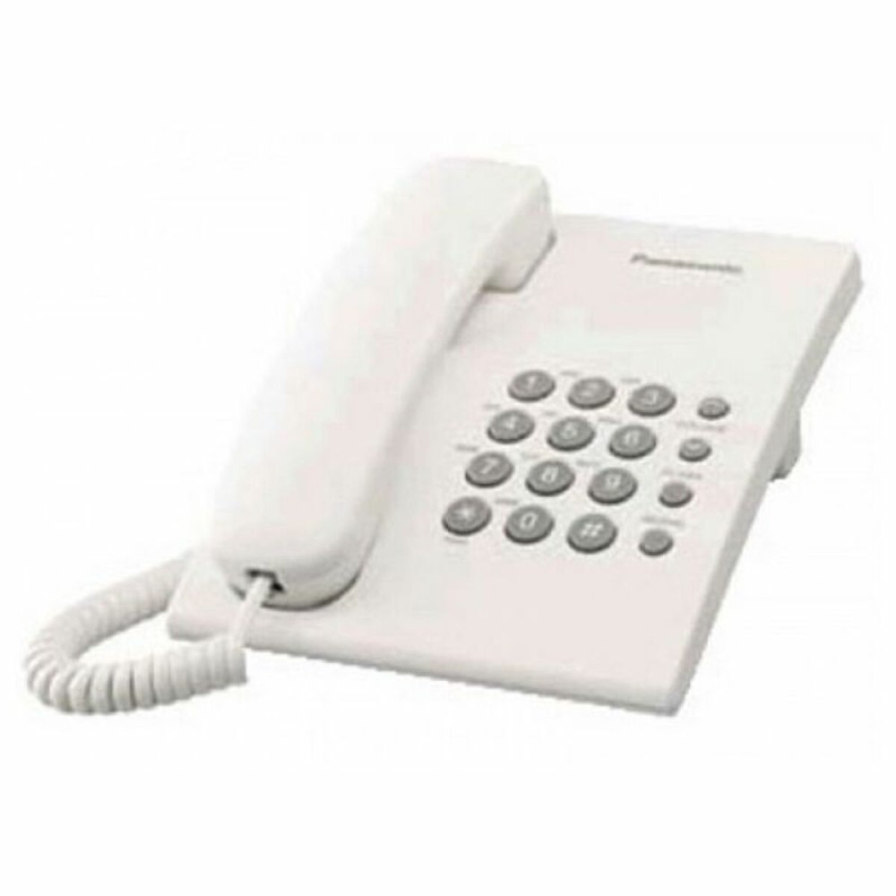 Telefon Fix Panasonic KX-TS500EXW Alb
