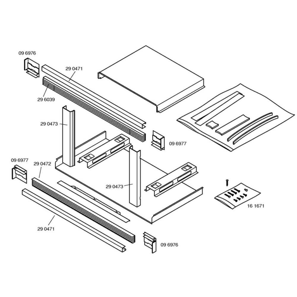 Cadru turnat Balay 3AW2006 I