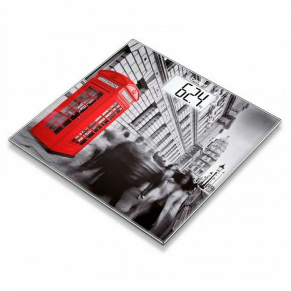 Cântar Digital de Baie Beurer 756.26 London Sticlă