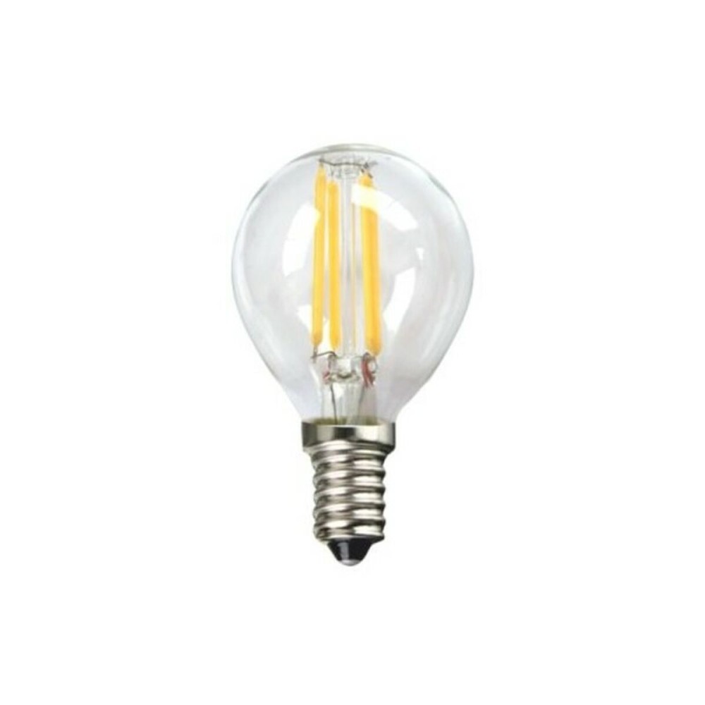 Bec LED Sferic Silver Electronics 1960314 E14 4W 3000K A++ (Lumină Caldă)