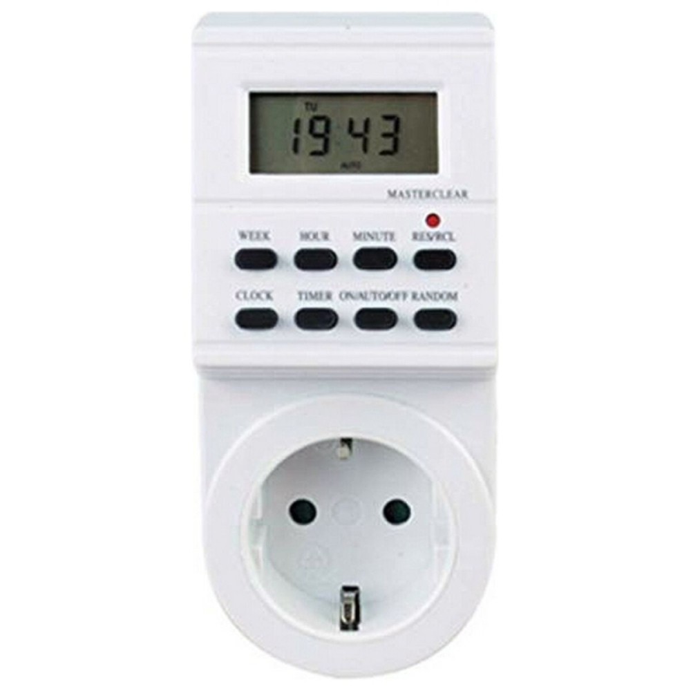 Priză cu temporizator digital Silver Electronics 49401