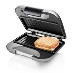 Grătar Toaster Sandviș Princess 01.127003.01.001 Negru Argintiu 750 W