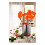 Set de Ustensile pentru Bucătărie BRA A195011 Portocaliu (6 pcs)