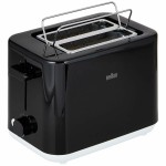 Prăjitor de Pâine Braun HT 1010 BK 900 W Negru/Argintiu
