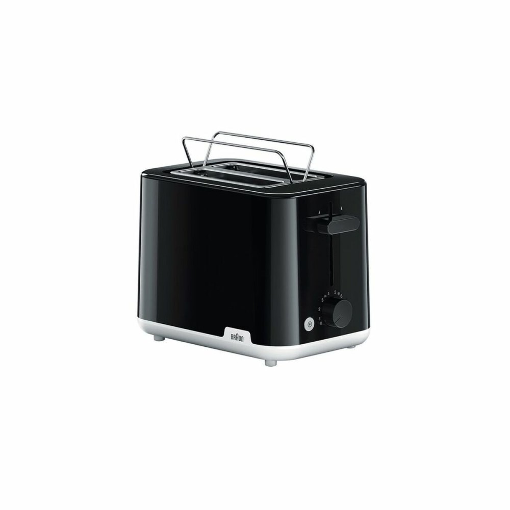 Prăjitor de Pâine Braun HT 1010 BK 900 W Negru/Argintiu