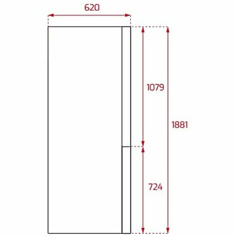 Frigider combinat Teka NFL345  Alb (188 x 60 cm)