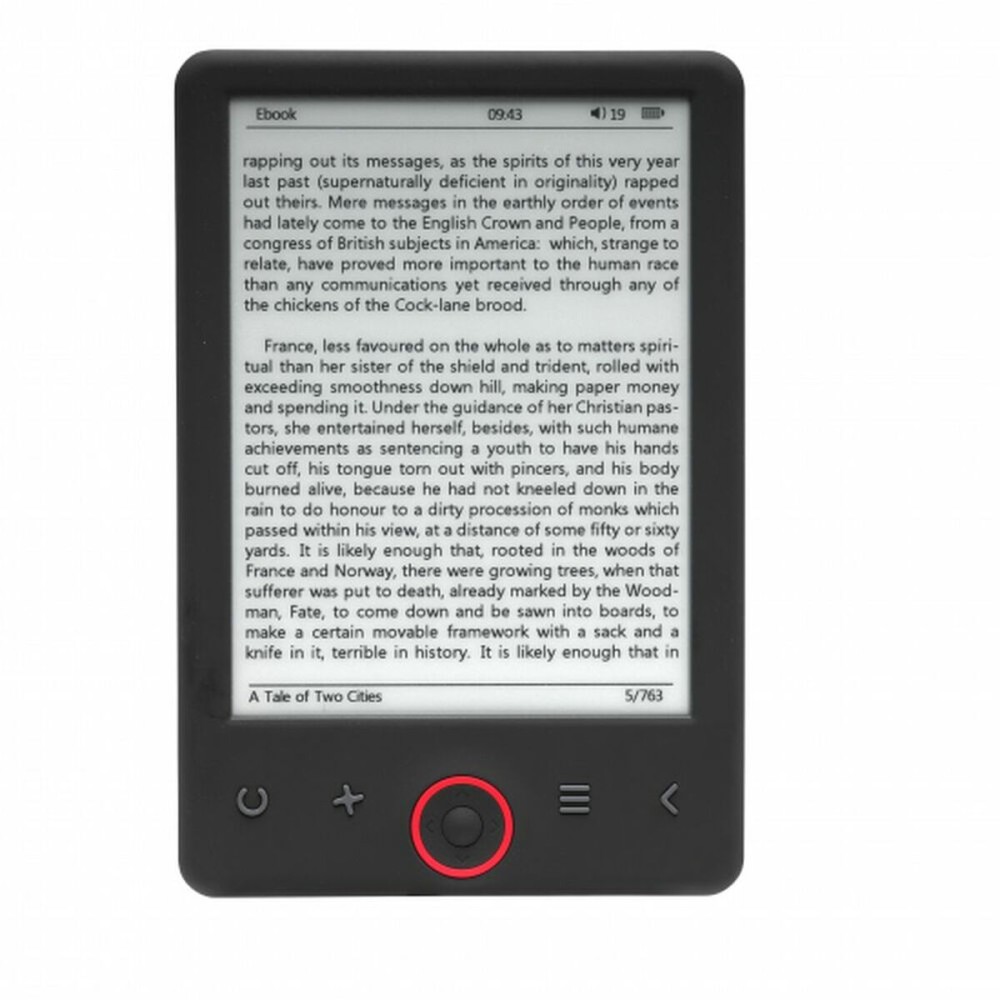 eBook Denver Electronics 635L 4GB Negru 6"
