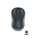 Mouse Fără Fir Logitech M185 Negru Gri