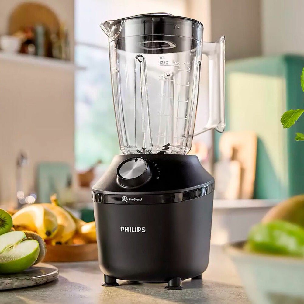 Mixer cu Pahar Philips HR2291/01 600W 2 L Negru 600 W 25 L