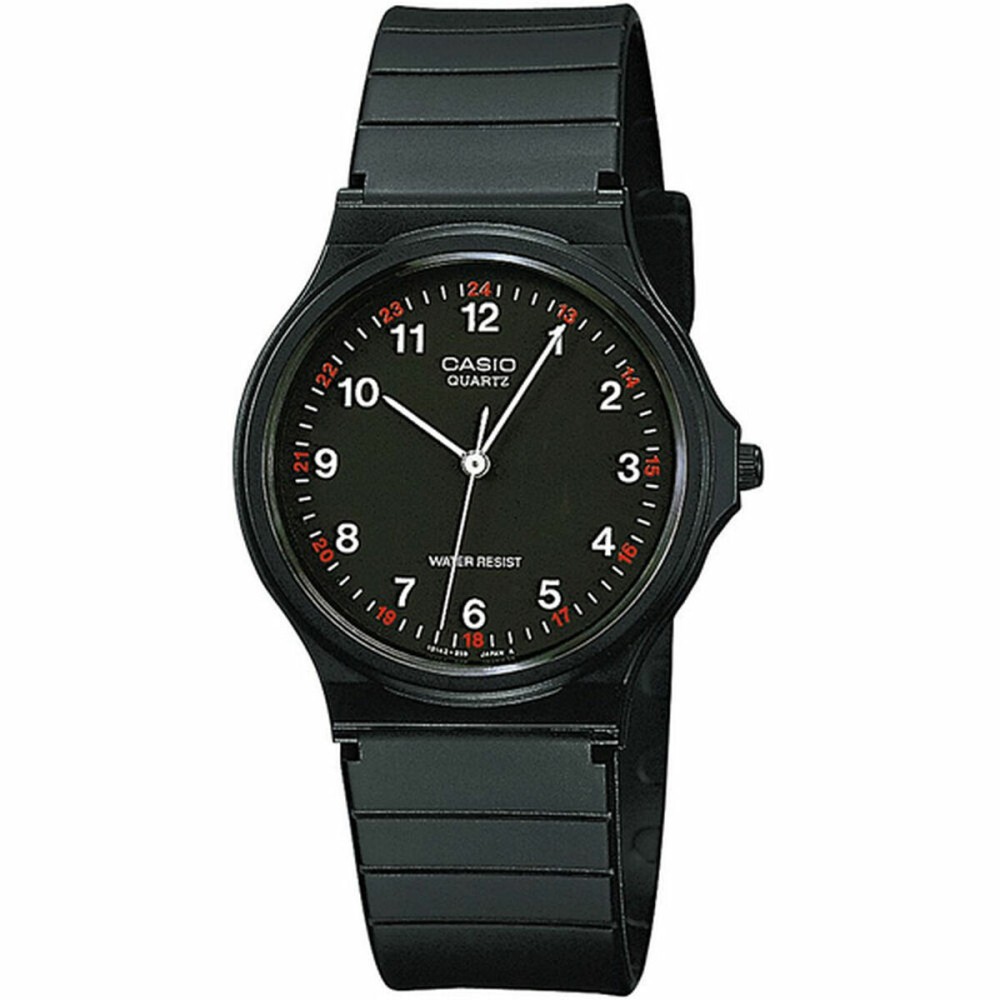 Ceas Bărbați Casio MQ-24-1BLLEG Negru (Ø 34 mm)