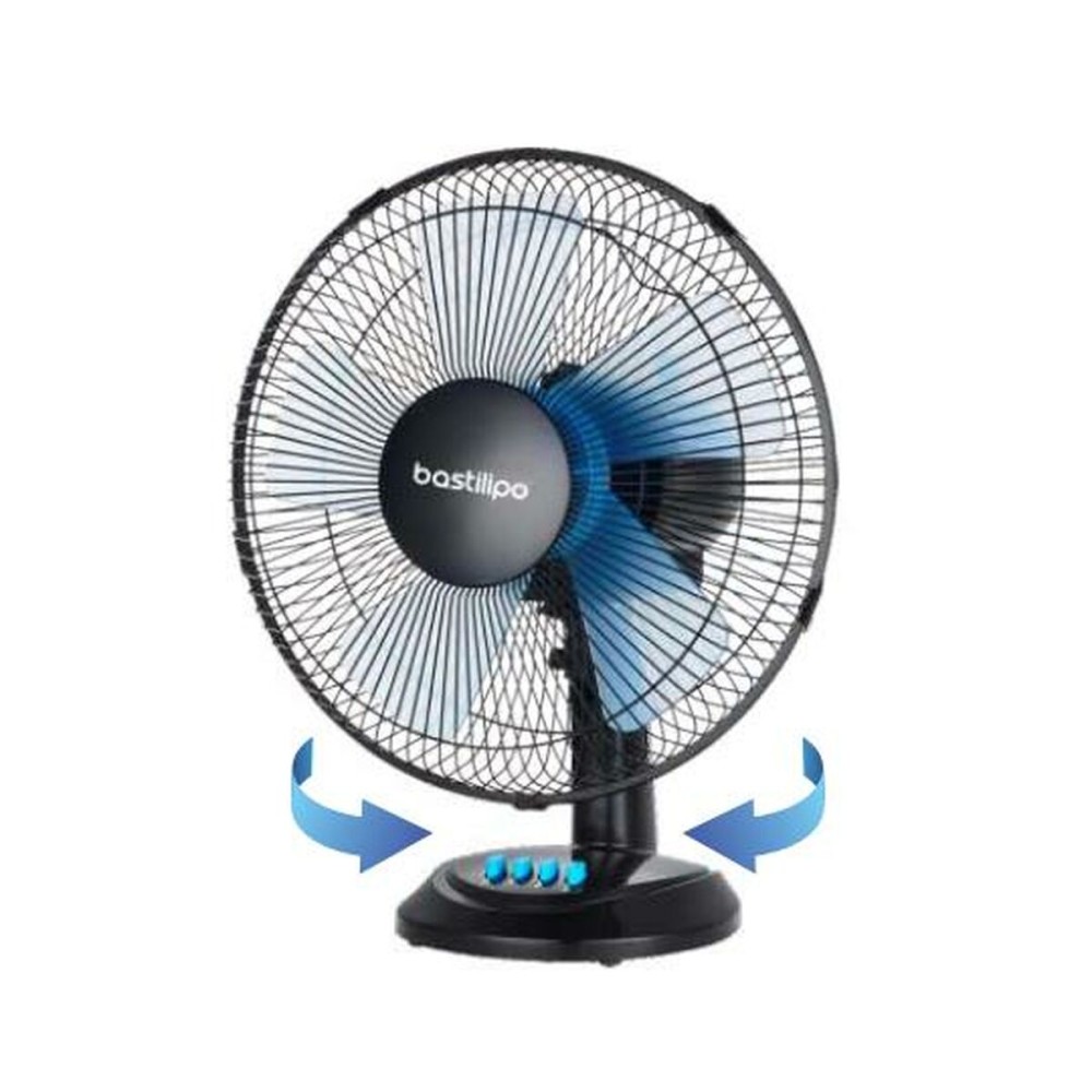 Ventilator de Masă Bastilipo BARROSA Negru 50 W