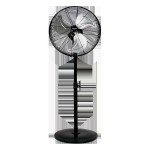 Ventilator cu Picior Bastilipo Tarifa 90W Negru 90 W (1 Unități)